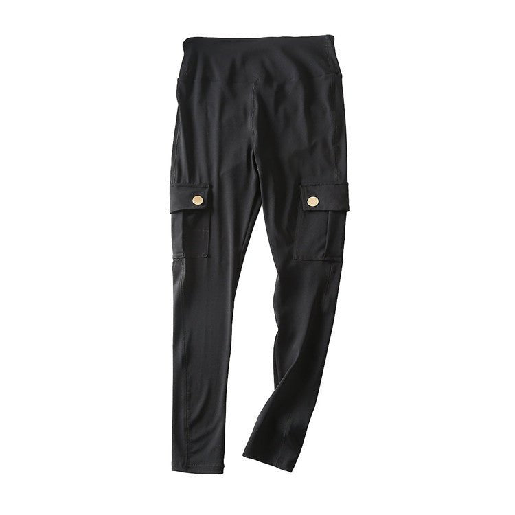 Skinny slim high elastic gym pants - Trend finder