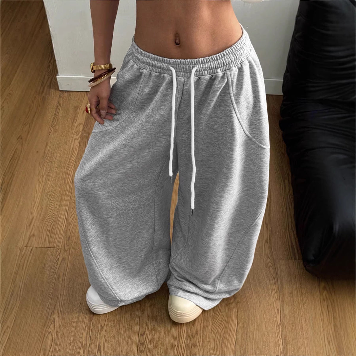Retro Versatile Straight-leg Loose Wide-leg Pants For Women - Trend finder