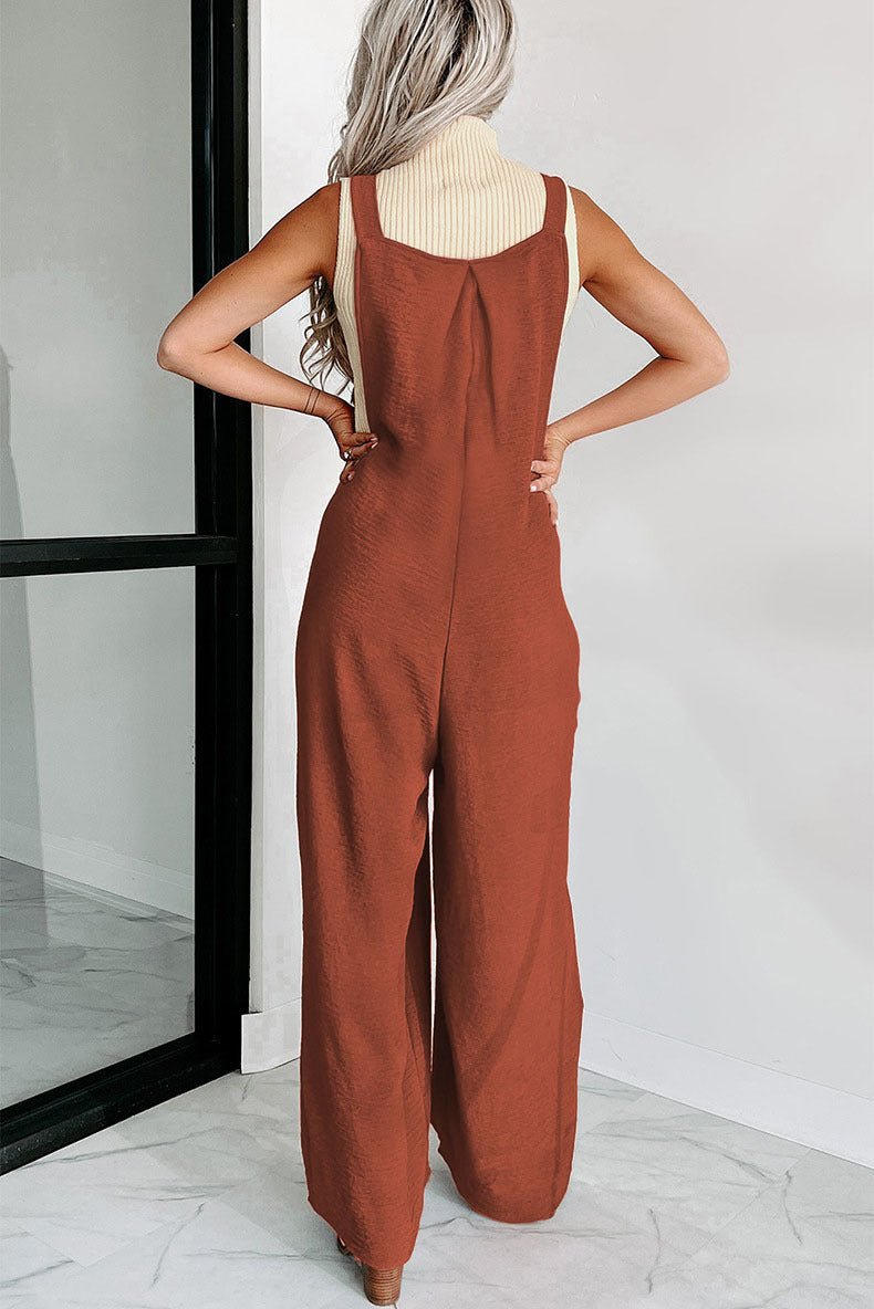 Casual Loose Drooping High Waist Wide Leg Pants For Women - Trend finder