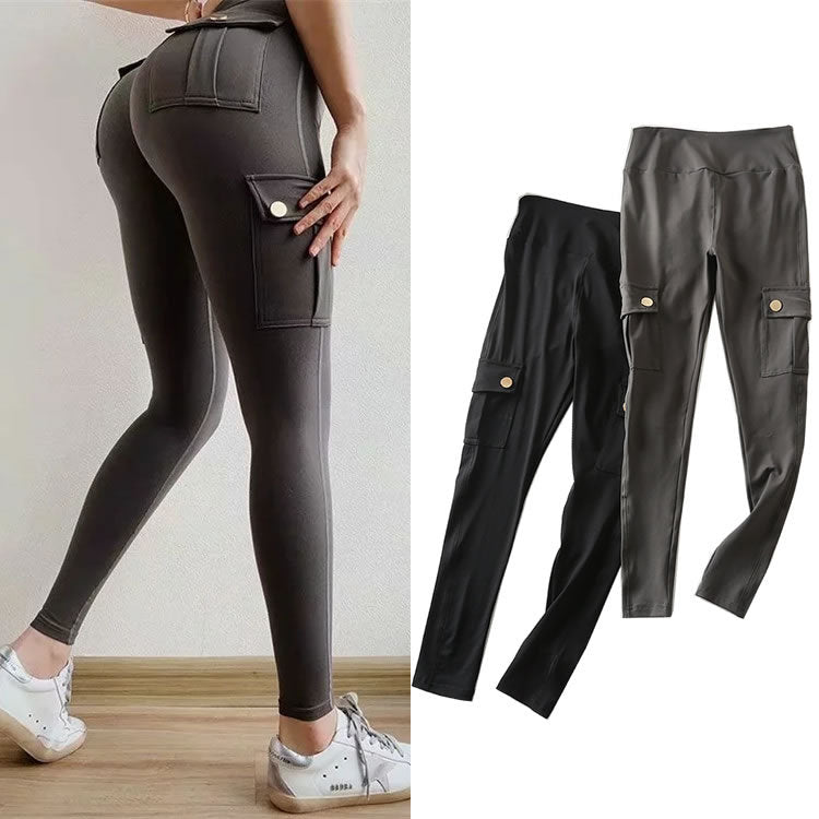 Skinny slim high elastic gym pants - Trend finder