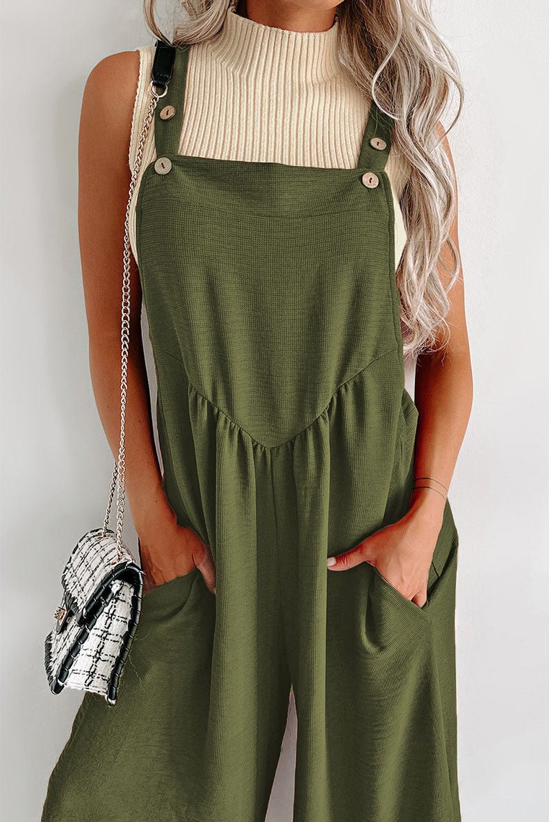 Casual Loose Drooping High Waist Wide Leg Pants For Women - Trend finder