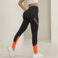 Stitching Printing Fashion Women's Casual Yoga Fitness Pants - Trend finder