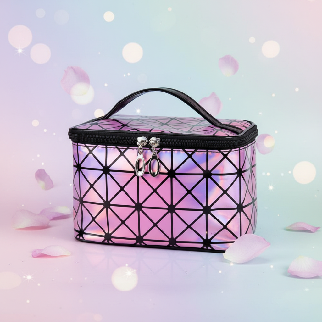 3D laser cosmetic bag