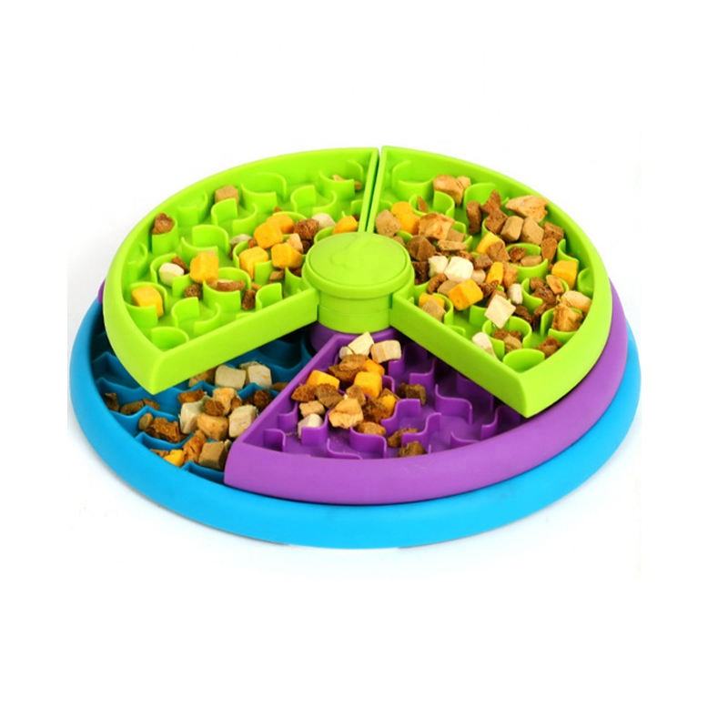 Pet Slow Food Bowl Anti Choking Cat Bowl,3in1 Interactive Dog Feeder Puzzle, Lick Mat & Slow Feeder BowlMental Stimulation Toy For Medium & Large Dogs - Trend finder