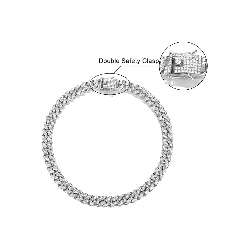 13mm Width Football Pendant Necklace,Full Diamond King Fashion Pendant Necklace, 3D Diamond Gold Zinc Alloy Stainless Steel Religious Zircon - Trend finder