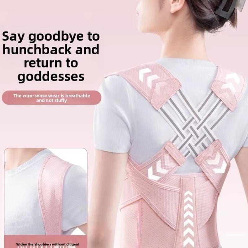 XXXL Anti Hunchback Correction Strap For Women, Invisible Posture Correction Strap, Posture Correction, Shoulder Opening, Beautiful Back, Straight Waist, Anti Hunchback Artifact - Trend finder