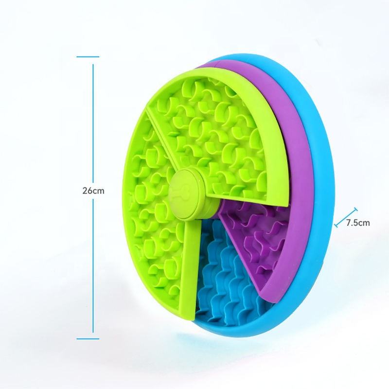 Pet Slow Food Bowl Anti Choking Cat Bowl,3in1 Interactive Dog Feeder Puzzle, Lick Mat & Slow Feeder BowlMental Stimulation Toy For Medium & Large Dogs - Trend finder