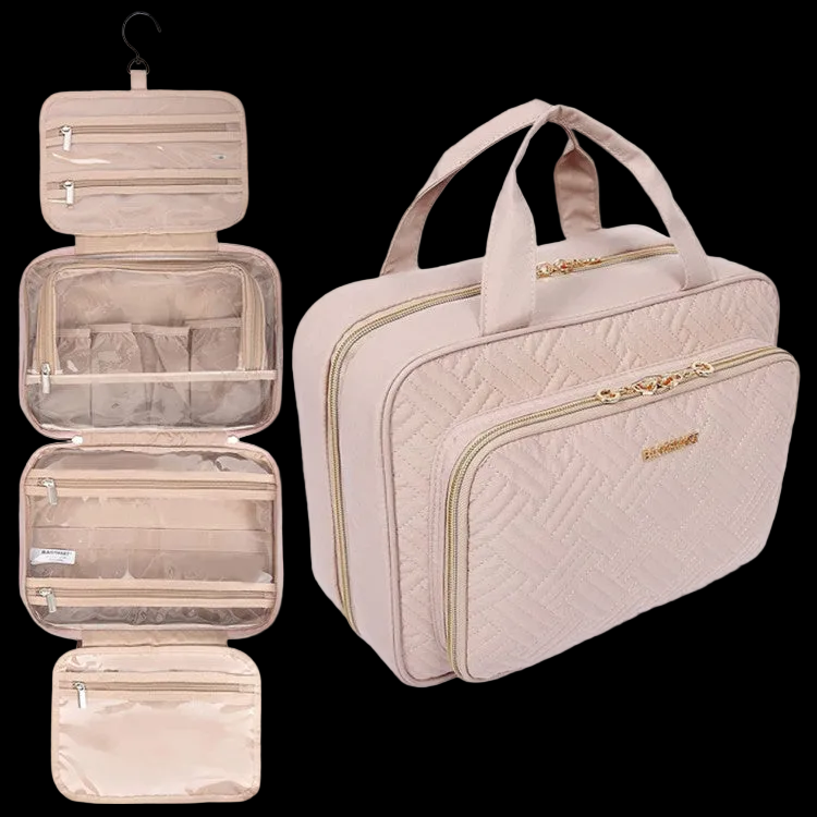Amazon Wash Bag Hanging Travel Makeup Storage Box Portable Clear Cosmetic Bag Travel Toiletry Set