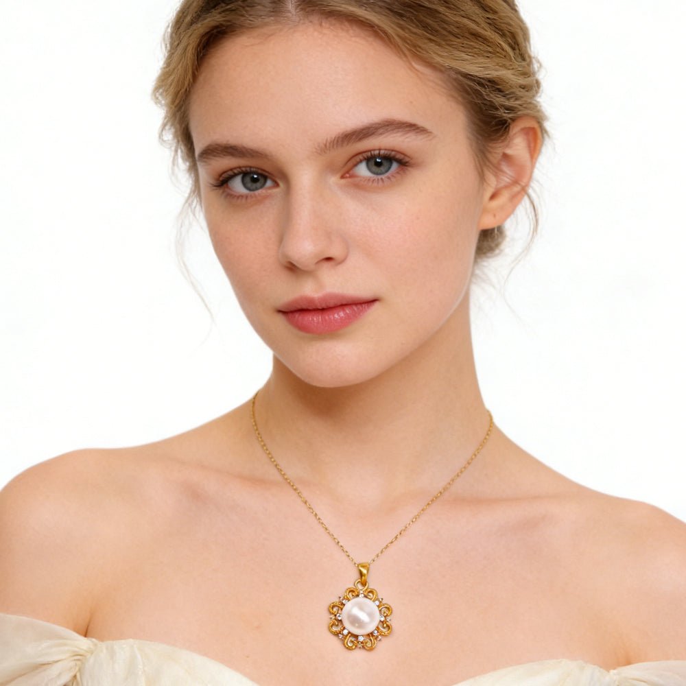 24K Gold SUN Necklace Jewelry Simple Choker Pendant Woman Accessories Fashion Creative Gift - Trend finder