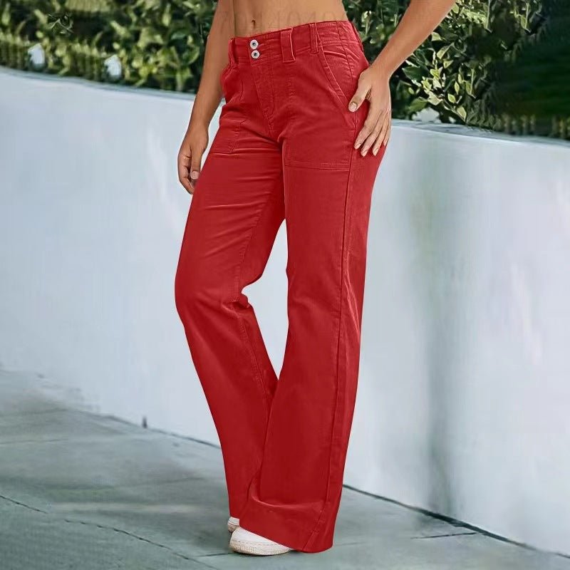Lightweight Sports Pants Zipper Pocket Exercise Workout Pants - Trend finder