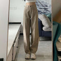 High Waist Wide Leg Jeans Ins Retro Loose Straight Mopping Pants - Trend finder