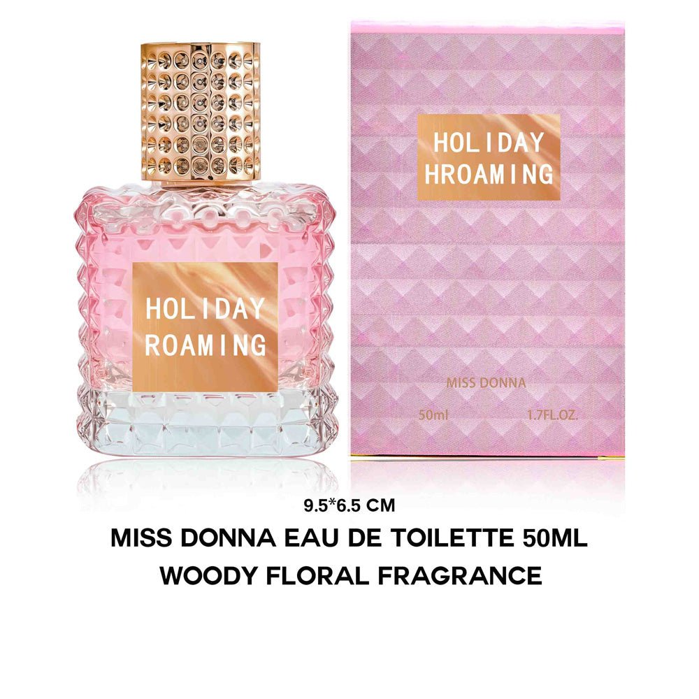 Holiday Roaming Eau De Parfum For Women - Floral Fruity Long-Lasting Perfume With Bergamot, Peach & Musk Notes - Trend finder