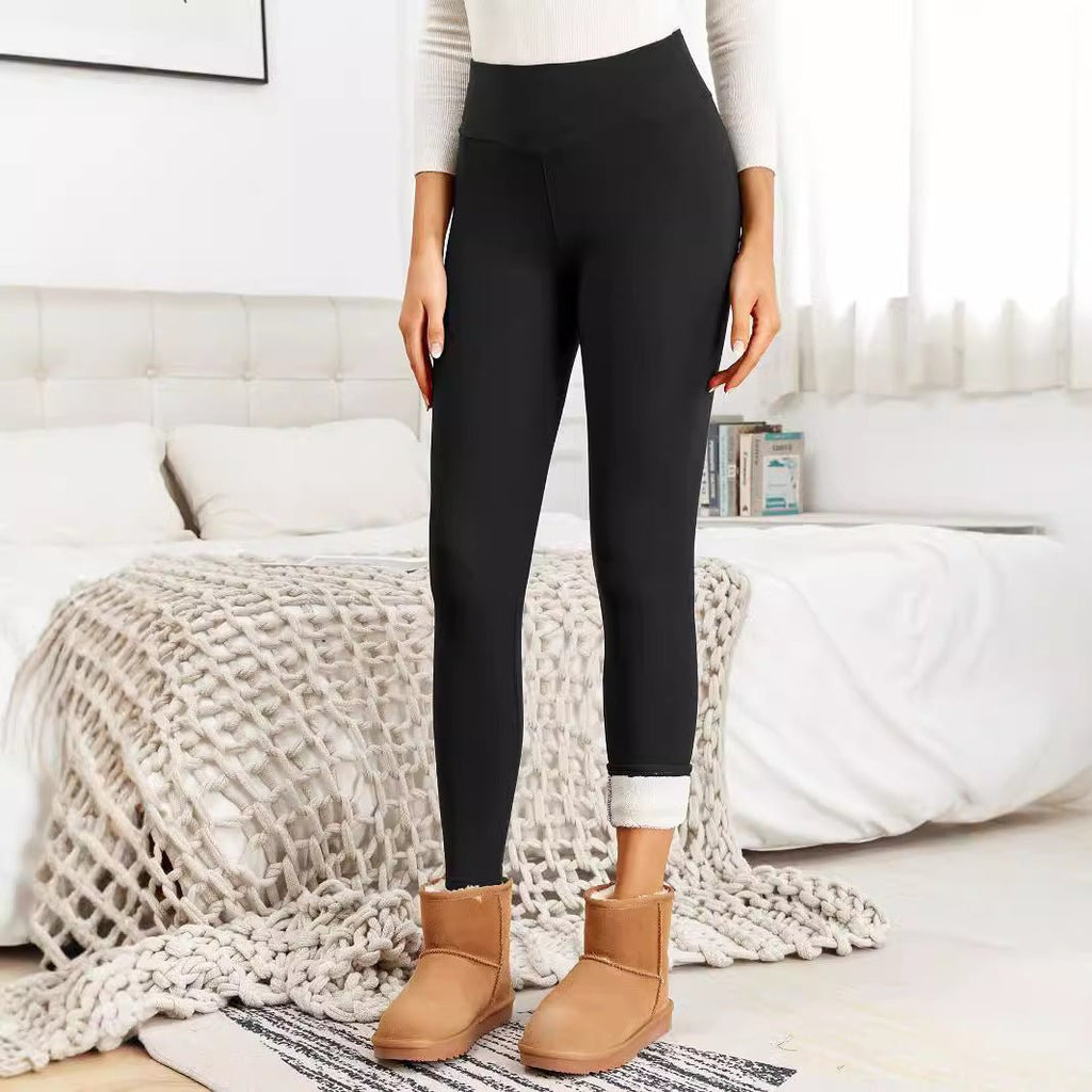 Tight Warm Pants Cashmere Leggings For Women - Trend finder