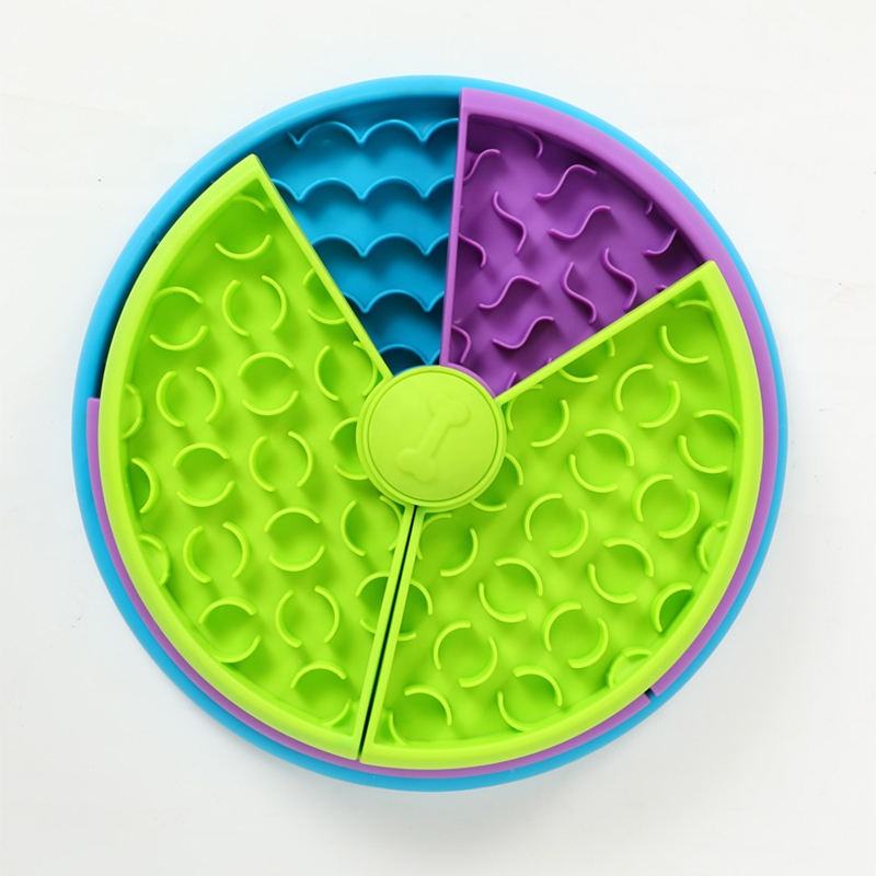 Pet Slow Food Bowl Anti Choking Cat Bowl,3in1 Interactive Dog Feeder Puzzle, Lick Mat & Slow Feeder BowlMental Stimulation Toy For Medium & Large Dogs - Trend finder