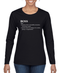 BOSS Definition Women's Long Sleeve Shirt