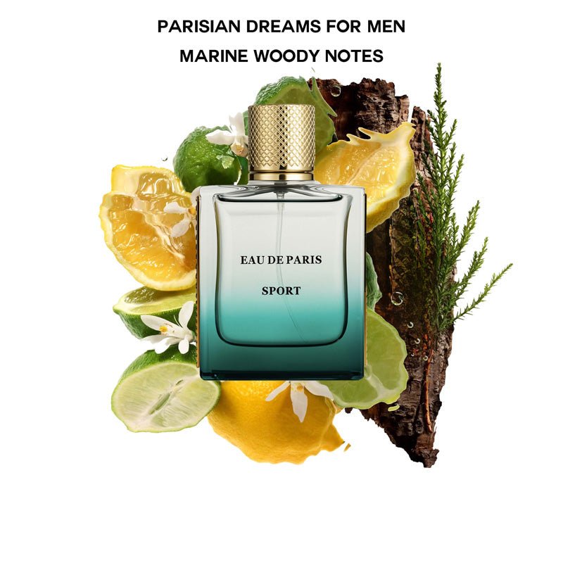 EAU DE PARIS SPORT Men's Eau De Toilette 50ml - Marine Woody Notes - Trend finder