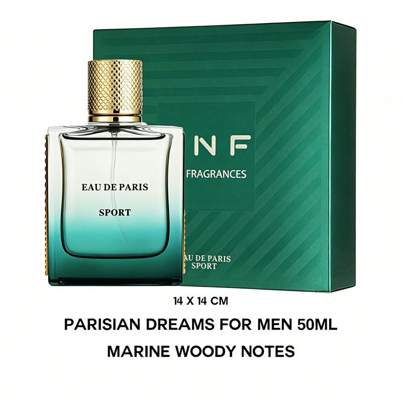 EAU DE PARIS SPORT Men's Eau De Toilette 50ml - Marine Woody Notes - Trend finder