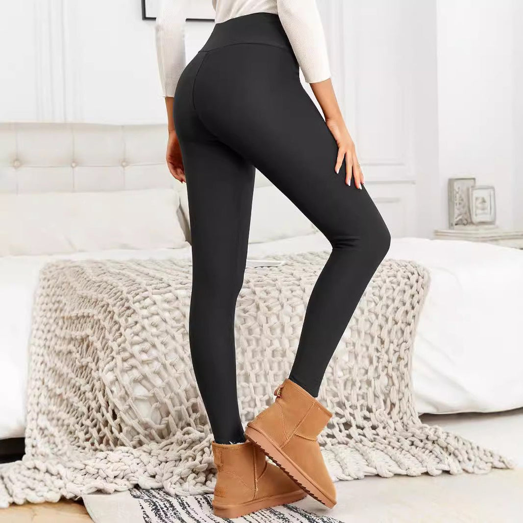 Tight Warm Pants Cashmere Leggings For Women - Trend finder