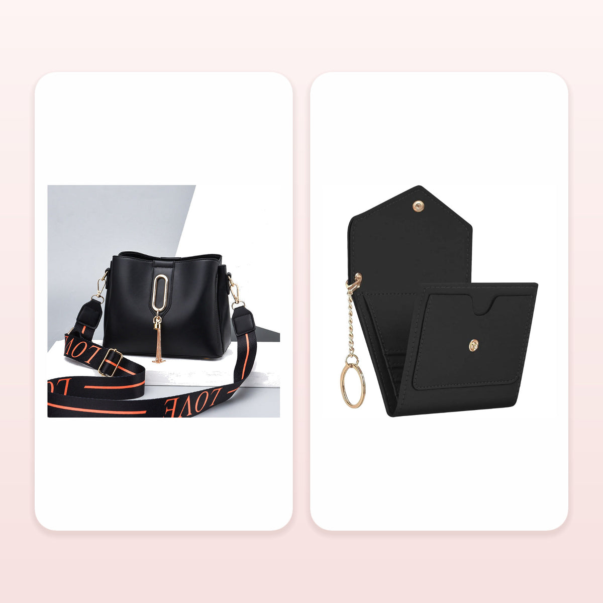 Handbag & Wallet Set — included products
