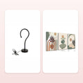 2PC Creative Question Mark Shape Table Lamp, USB Three-color Dimming Desktop Decoration Table Lamp Bundle — included products