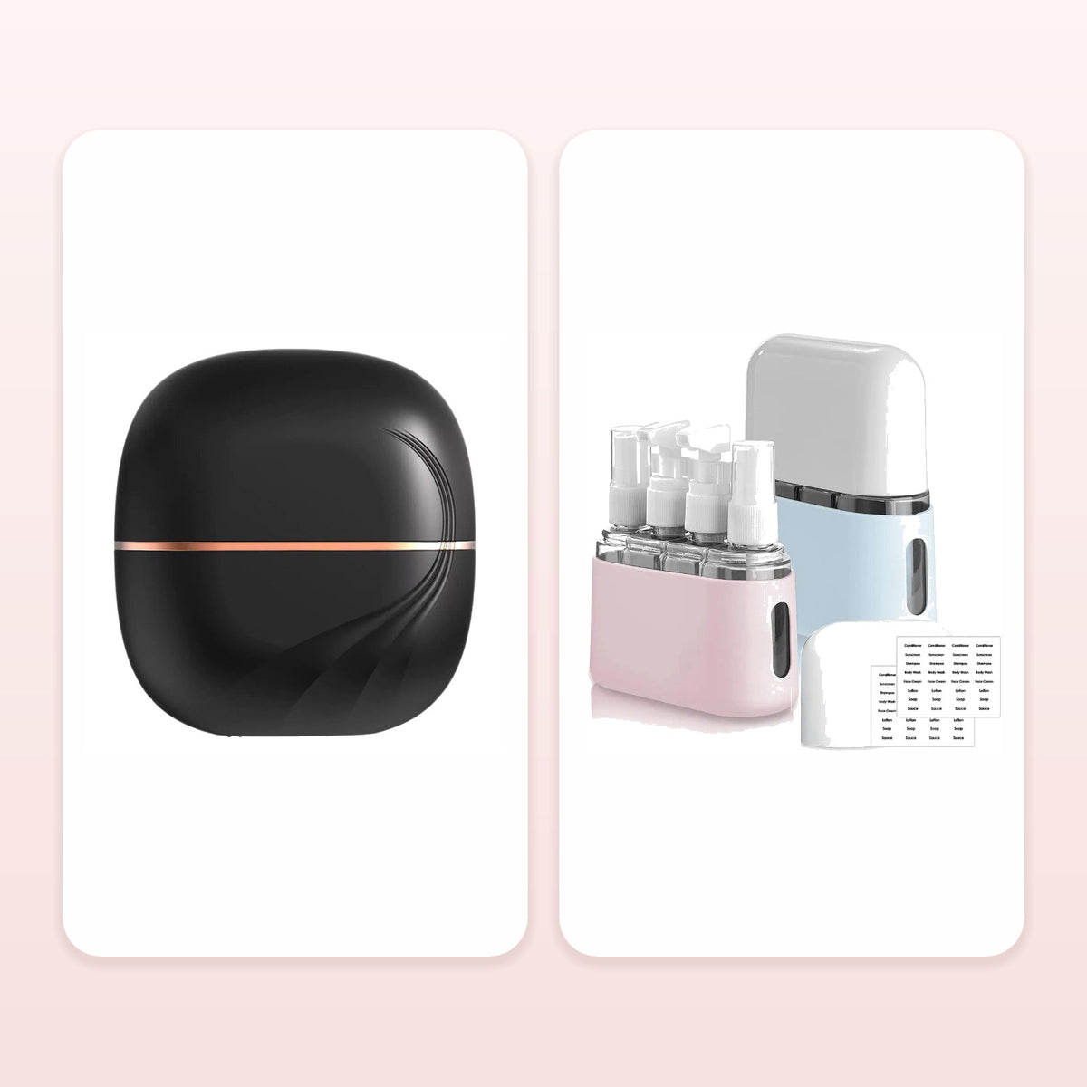 New Mini Charging Hair Straightener Comb Bundle — included products