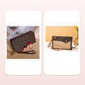 Women's Hand Holding Casual Double Zip Large-capacity Wallet Bundle — included products