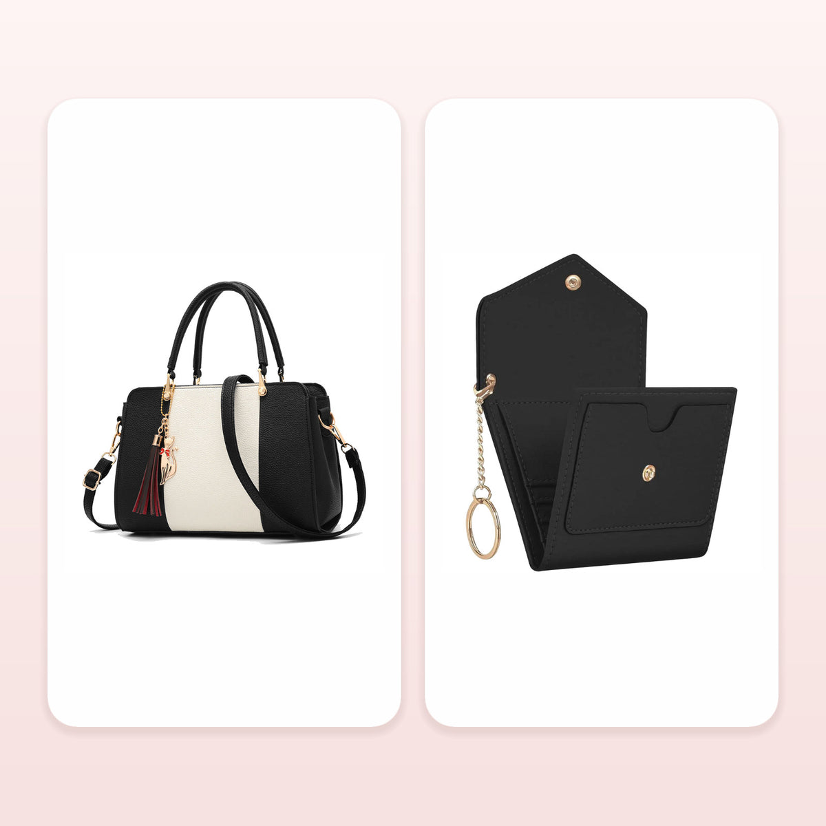 Handbag & Wallet Set — included products
