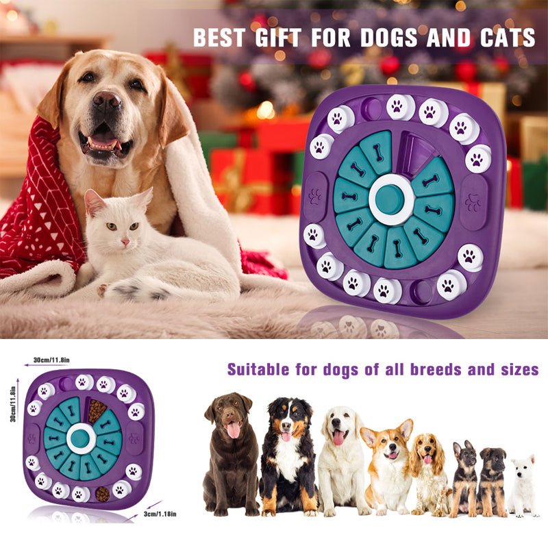 Dog Puzzle Toys, Interactive Treat Puzzle Dog Enrichment Toys For Large Medium Small Dogs - Trend finder