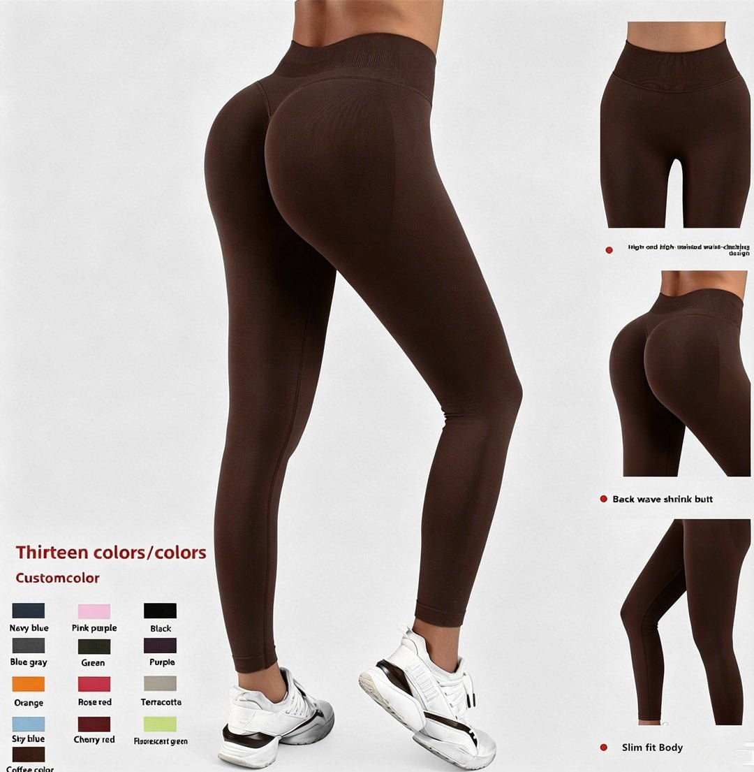 Women High Waisted Leggings, Tummy Control Pants, Full Length Soft Stretchy Yoga Pants - Trend finder