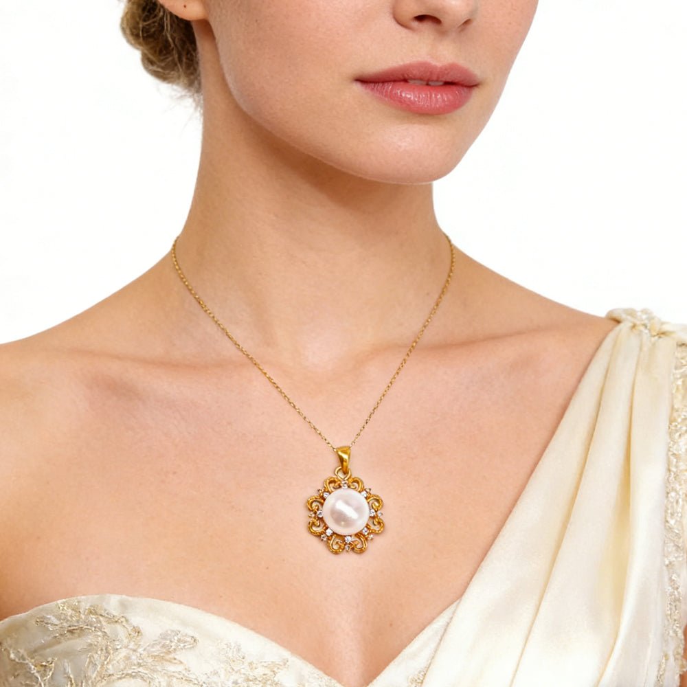 24K Gold SUN Necklace Jewelry Simple Choker Pendant Woman Accessories Fashion Creative Gift - Trend finder