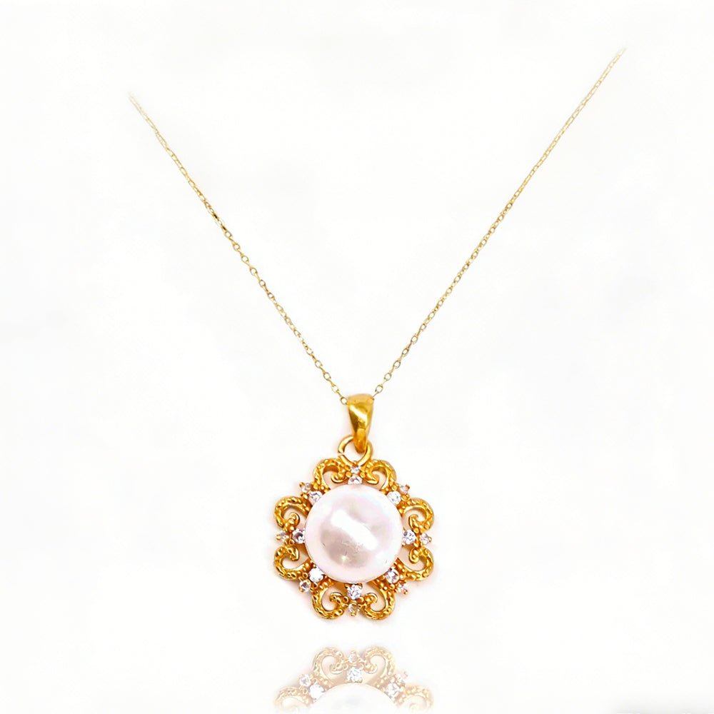 24K Gold SUN Necklace Jewelry Simple Choker Pendant Woman Accessories Fashion Creative Gift - Trend finder
