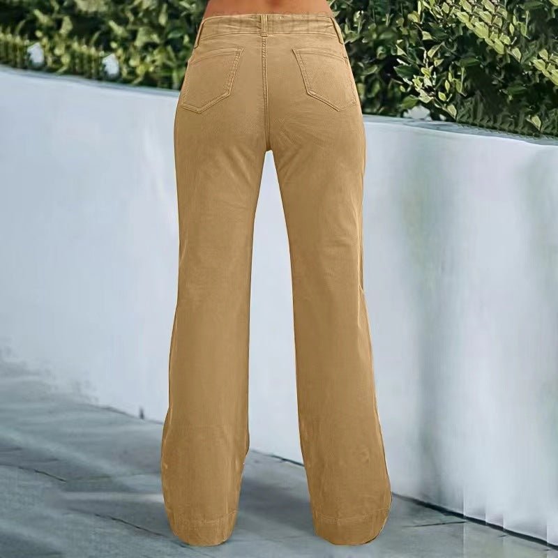Lightweight Sports Pants Zipper Pocket Exercise Workout Pants - Trend finder