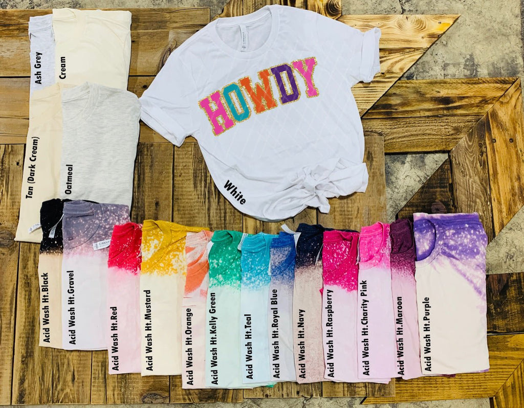 Howdy w/ Glitter Print - Trend finder