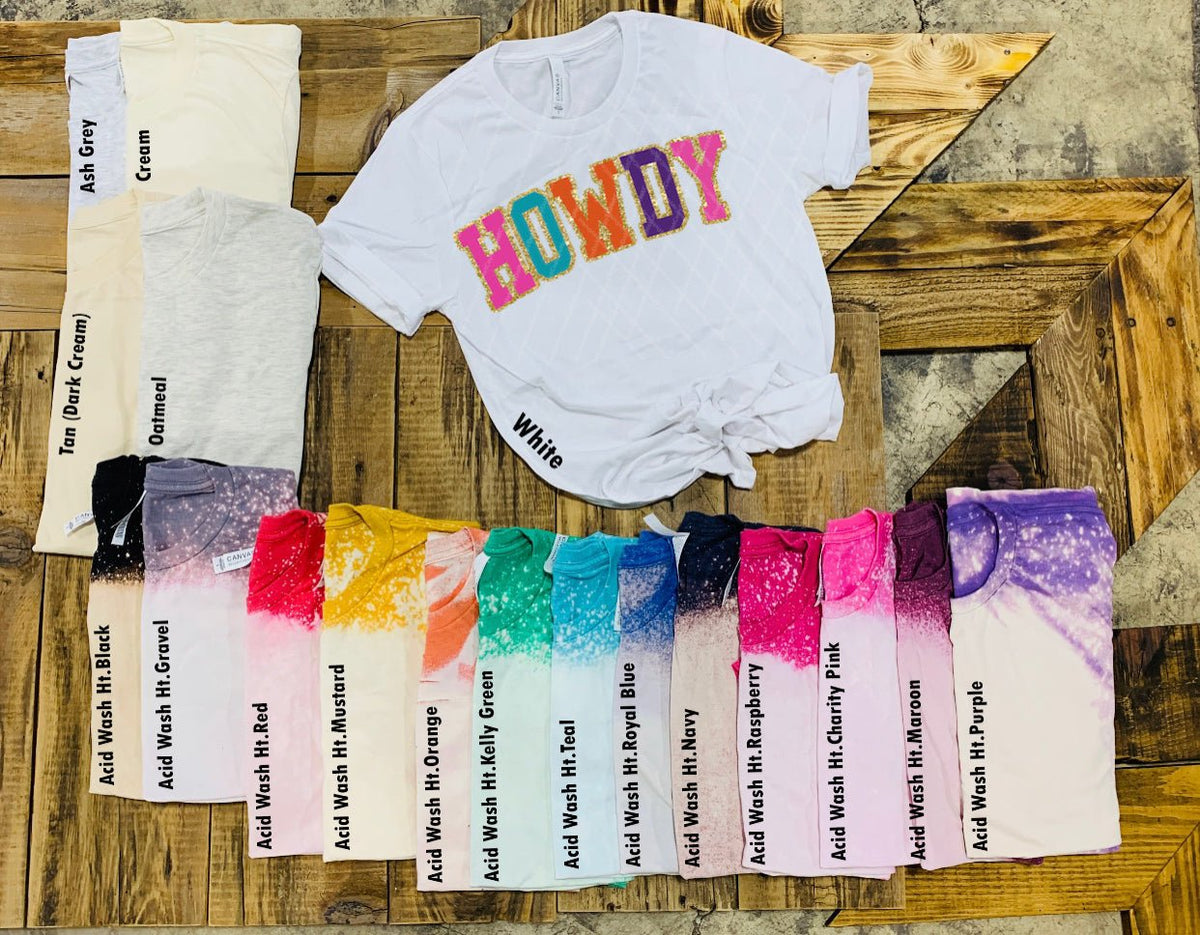 Howdy w/ Glitter Print - Trend finder