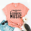 Coffee And Country Music T-shirt - Trend finder